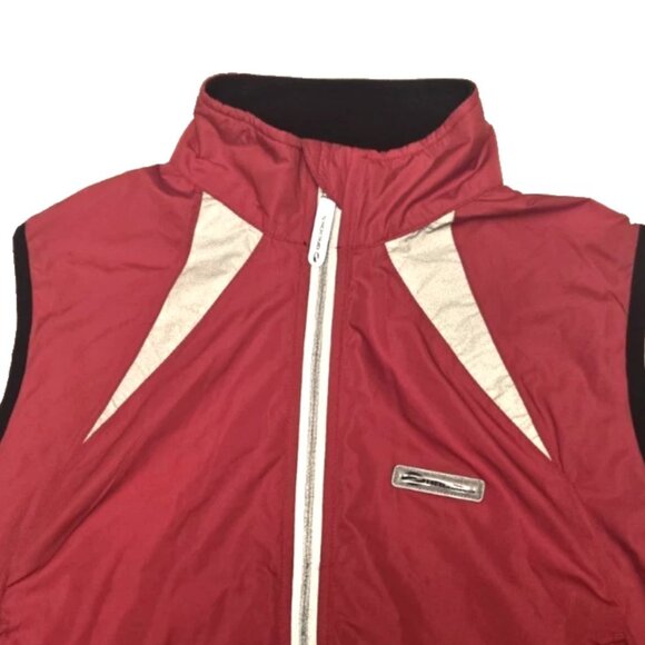BROOKS Aireplex Running Vest Women’s Sz. Small. Full Zip Red Lightweight Pockets - Picture 3 of 4